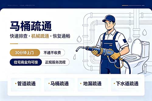 东莞马桶疏通